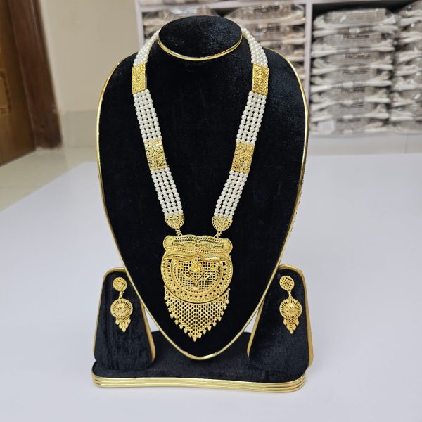 necklace set with earrings for women