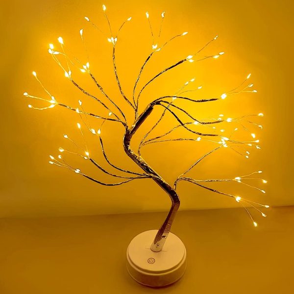 honphier 108 led warm white tree lamp