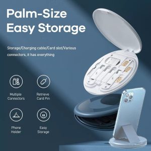 portable data cable accessories box
