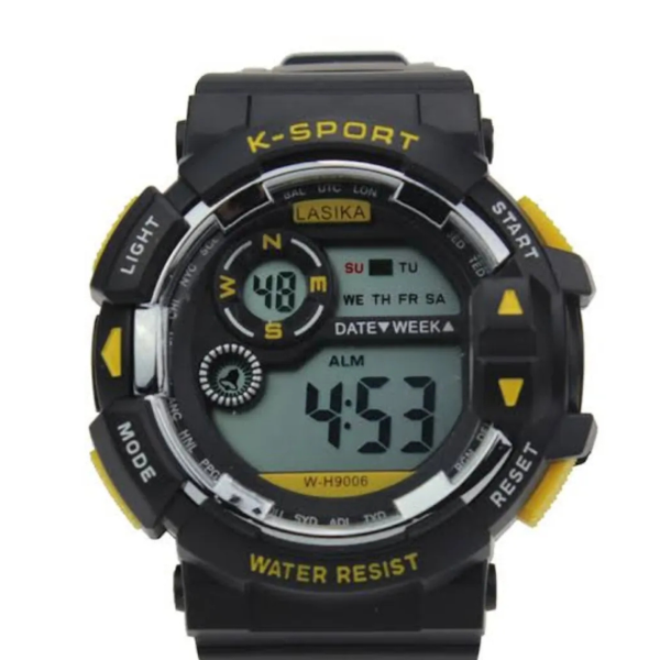 lasika w h9006 water resistance/ waterproof silicon digital watch for men