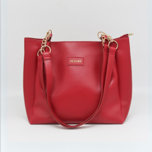 signature classic shoulder women's tote bags(maroon)