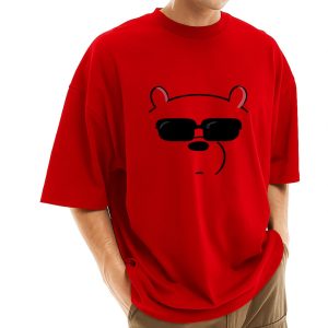 men's stylish drop shoulder (red)