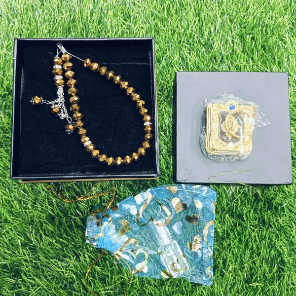 কাবা হাদিয়া বক্স premium combo attar, tajbee & mini quran package