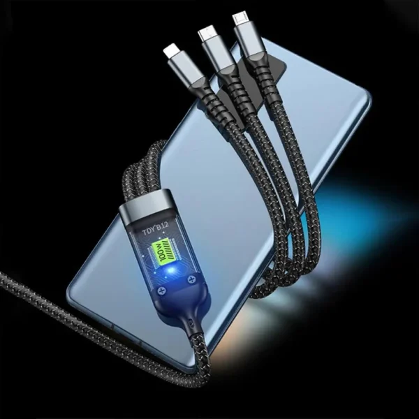 moxx mdc 3c 3 in 1 120 watt 100 mm fast charging cable