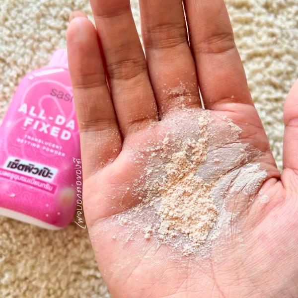 sasi all day fixed translucent setting powder 50g