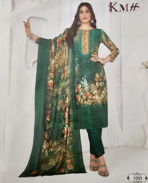 hasnat 100% premium cotton 3 piece