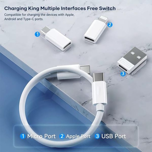 portable data cable accessories box