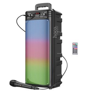 hoco bs52 20w colorful karaoke bluetooth speaker