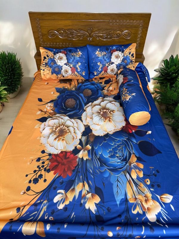 china premium 3d design bed sheet