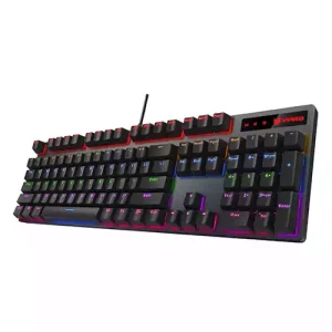 rapoo v500 pro backlit mechanical gaming keyboard – black