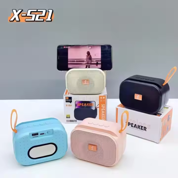 x 521 bluetooth, usb, sd card & fm radio supported hi fi audio extra bass speaker