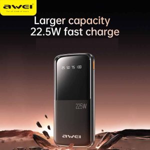 awei p13k 22.5w pd powerbank 20000mah fast charging