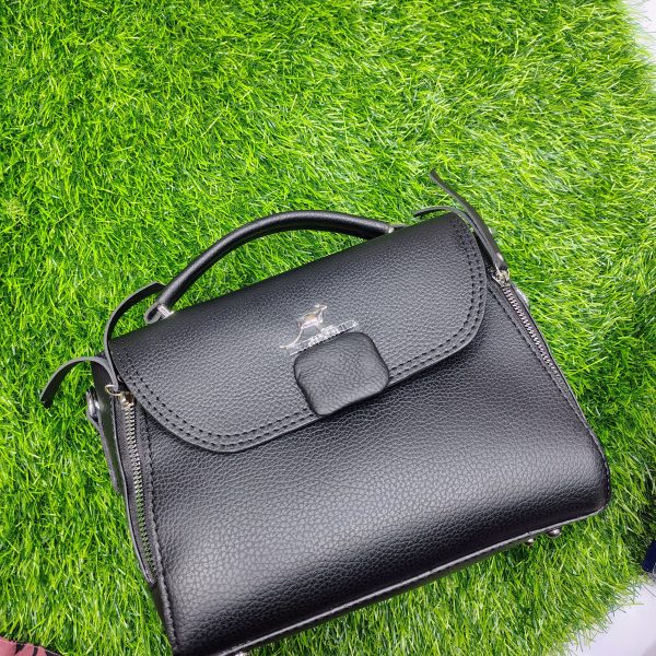 luxury designer fashion artificial leather kangaroo handbag