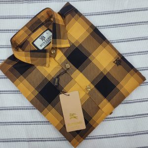 premium quality garments cotton full sleeve check shirt