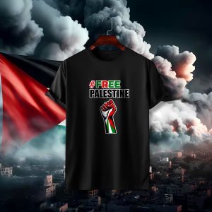 free palestine cotton t shirt