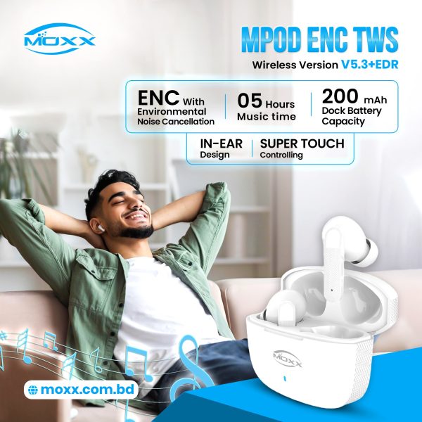 moxx mpod tws earbuds