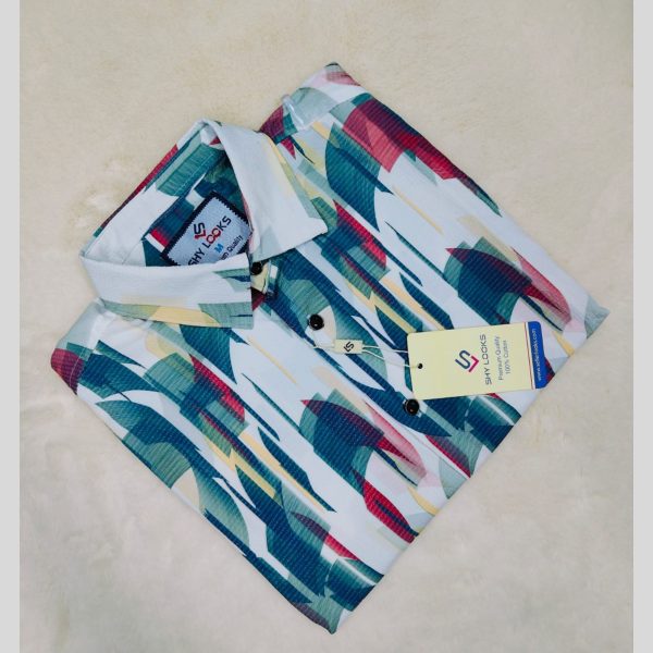 premium pop corn half sleeve shirt for men's