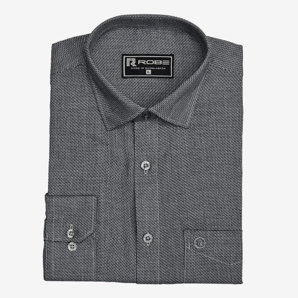 cotton exclusive formal shirt (ash)