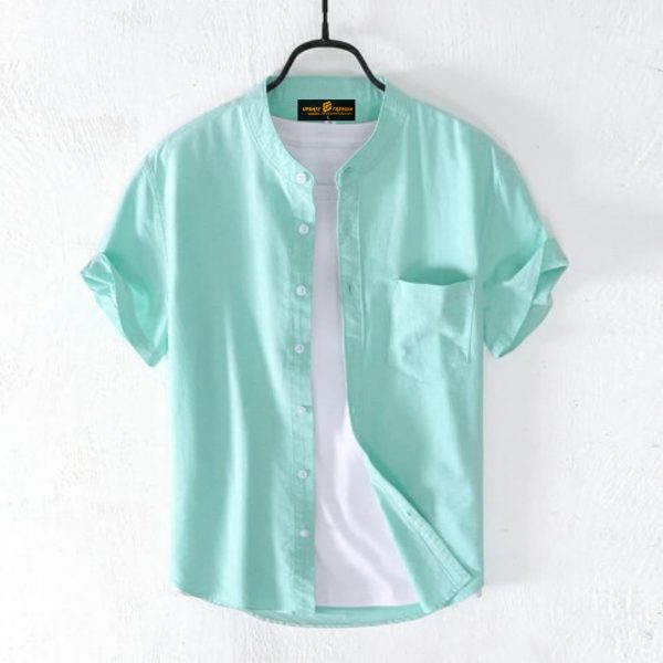 fashionable half sleeve shirt for men ( paste)
