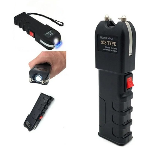 self defence stun gun 928 with flashlight