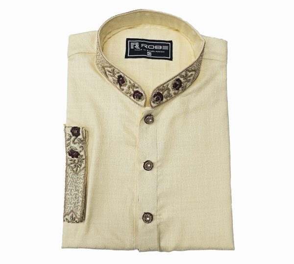 indian cotton gorgeous karchupi panjabi