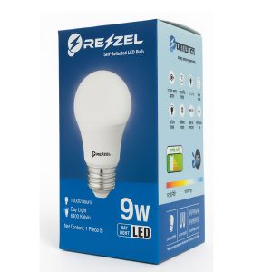 rezzel self ballasted led bulb 9w