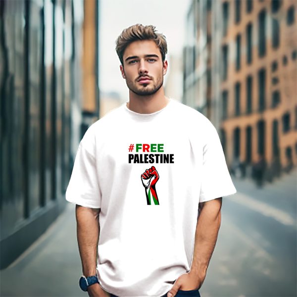 save gaza cotton t shirt