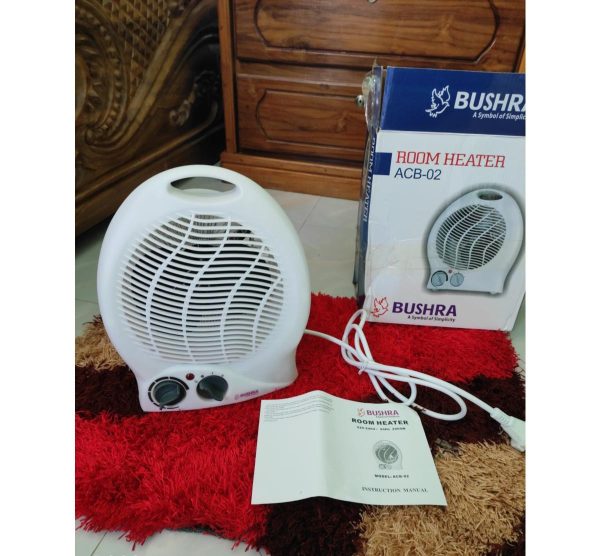 bushra adjustable room heater (2000w)
