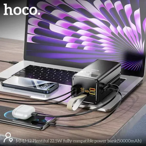hoco mmj‑12 50000mah 22.5w fast charging power bank