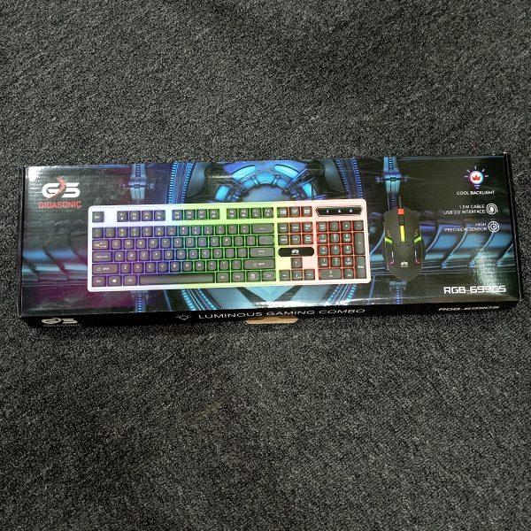 rgbb 699gs rgb usb keyboard mouse