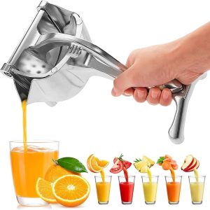 aluminium steel heavy duty handhold press fruit juicer, fruit manual & instant juicer