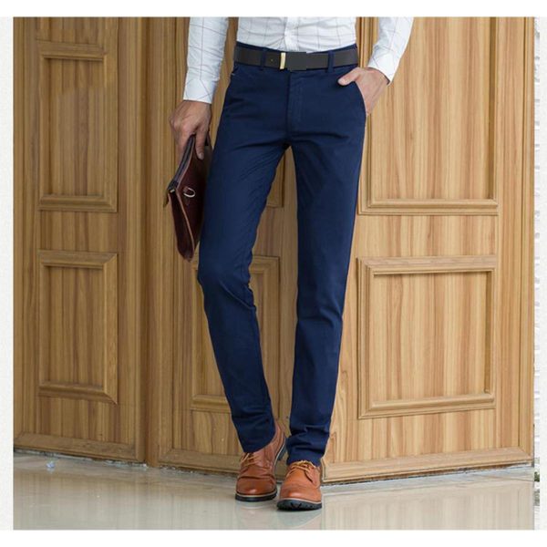men's gabardine pant (navy color)