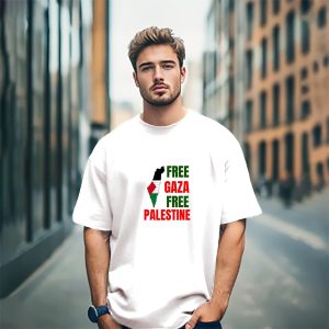 save gaza cotton t shirt