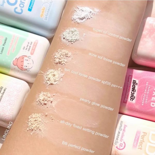 sasi sun cool loose powder spf35 pa+++