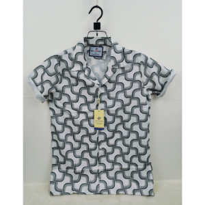 luxury china spandex cot drooped shulderd shirt