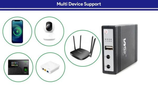 wgp mini ups input 12v output 5/9/12v (10400mah)