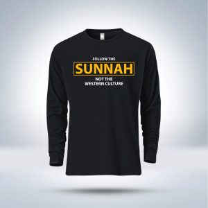 islamic calligraphy full sleeve t shirt for men