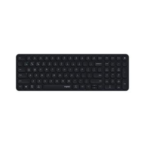 rapoo e9350l ultra slim multi mode wireless keyboard – black