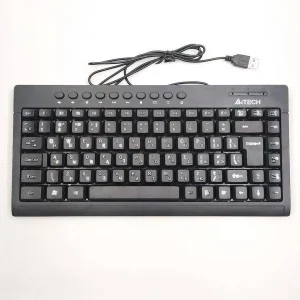 a4tech kr 86 comfortkey ergonomic wired keyboard with silent key design