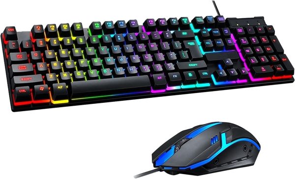 rgbb 699gs rgb usb keyboard mouse
