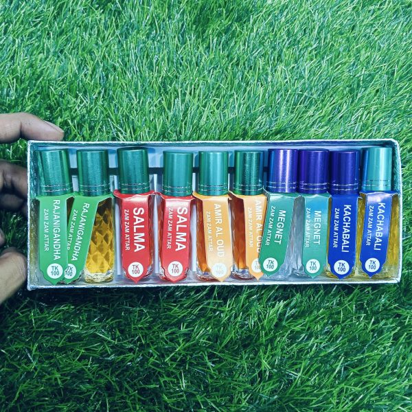 any 10 pcs attar combo pack good fragrance ator