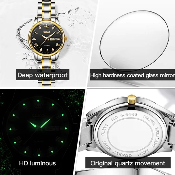 olevs 5563 fashion watch for women