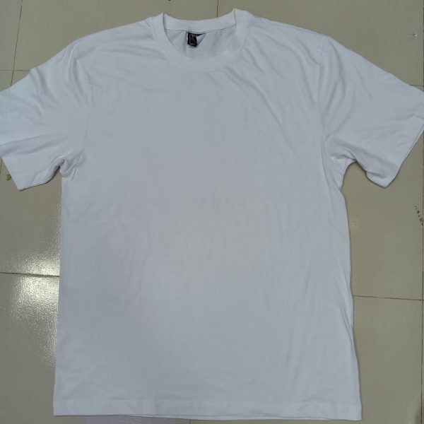 men's premium solid t shirt white