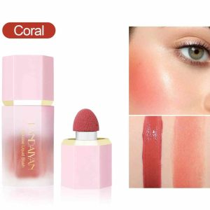 handaiyan mousse liquid blush 7 ml shade (coral)