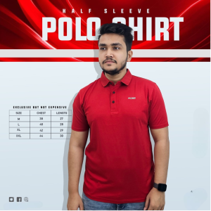 china stretch half sleeve polo shirt