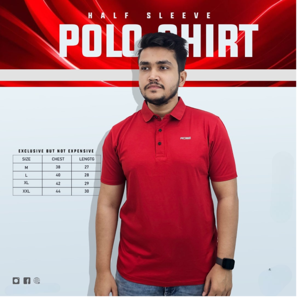 china stretch half sleeve polo shirt