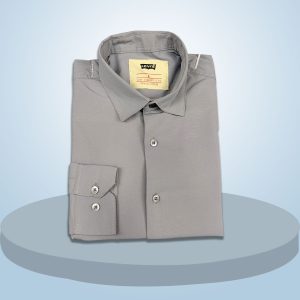 premium china micro stig shirt (formal / casual) (ash)