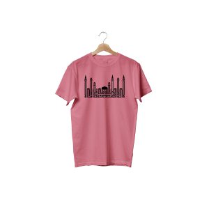 men's jersey febrics t shirt with islamic calligraphy