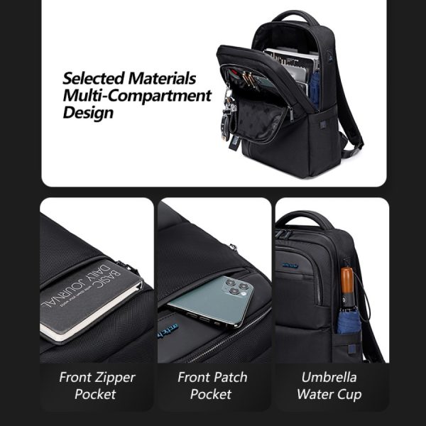 arctic hunter b00477 city hunter series waterproof anti theft backpack 15.6inch laptop compartmen