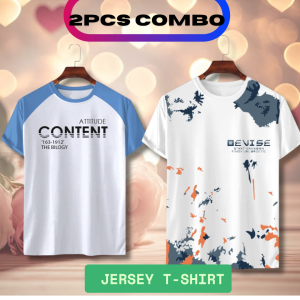 2 piece combo half sleeve mesh t shirt for men